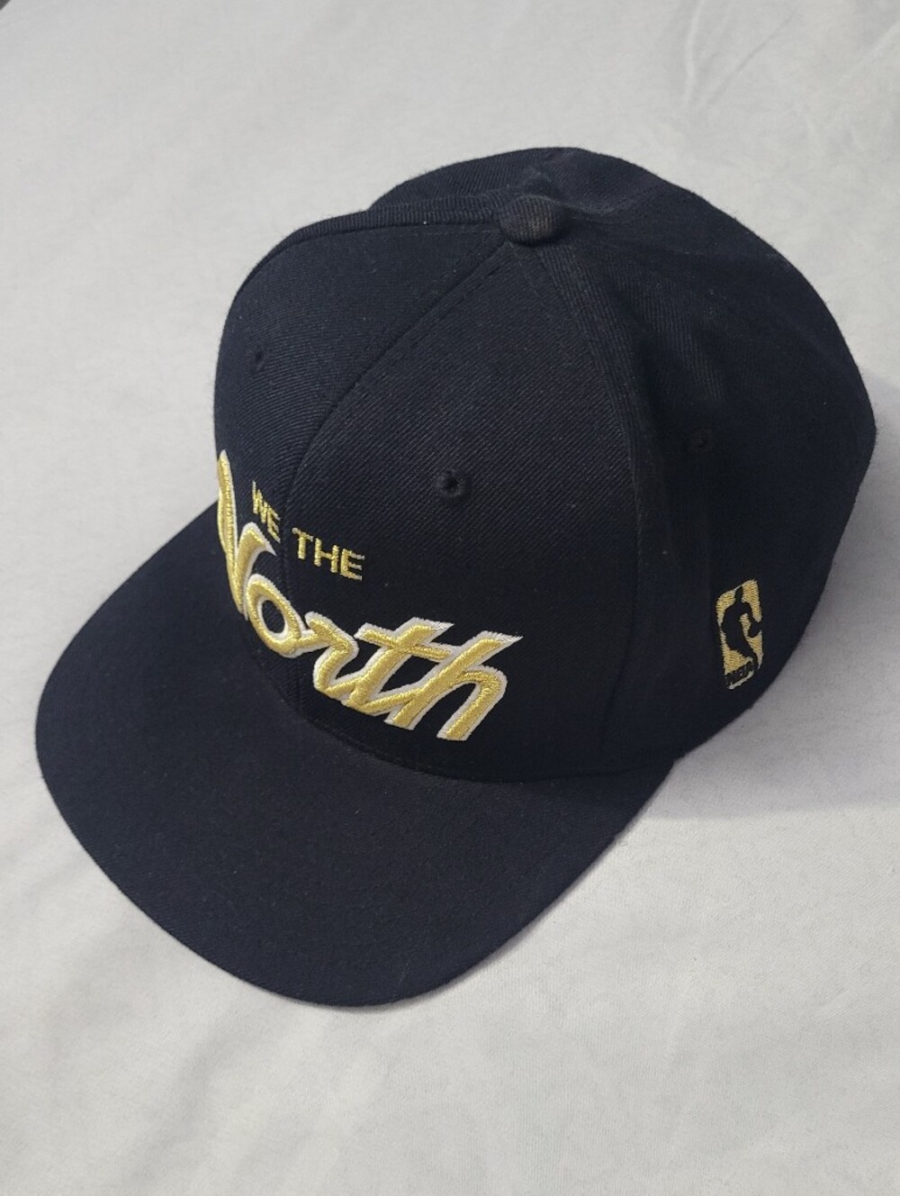 Toronto Raptors NBA Mitchell & Ness Black and Gold "We The North" Cap